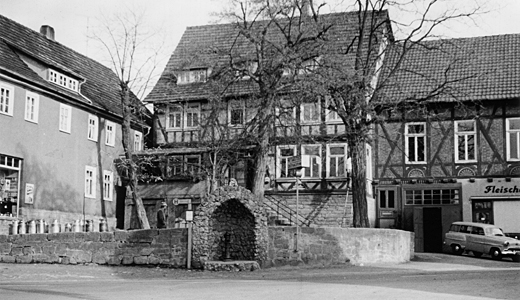 Hotel Fleischerei Schneider 1960